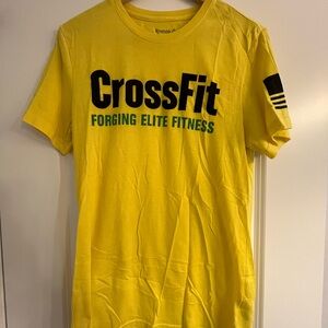 Reebok Crossfit Yellow CrossFit Men's T-Shirt